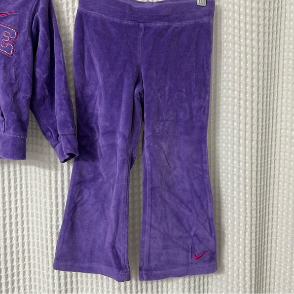 Y2K Nike Purple Hoodie and Pants Set - Picture 3 of 7